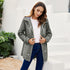 Fashion Long Raincoat Women's Hooded Jacket Outdoor Hiking One-piece Rain Poncho - ROUTINE FASHION